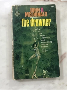 The Drowner by John D. MacDonald (1963) 1st edition paperback - Picture 1 of 10