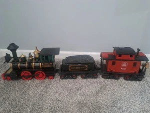 Jim Beam Train Lot of 3 Grant Locomotive Decanter Vtg EMPTY Caboose, Coal Car - Picture 1 of 9