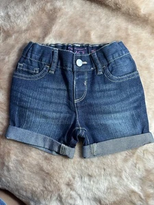 Children’s Place Denim Shorts “shortie” Size 12-18 MM, pantalón corto en Jean - Picture 1 of 7