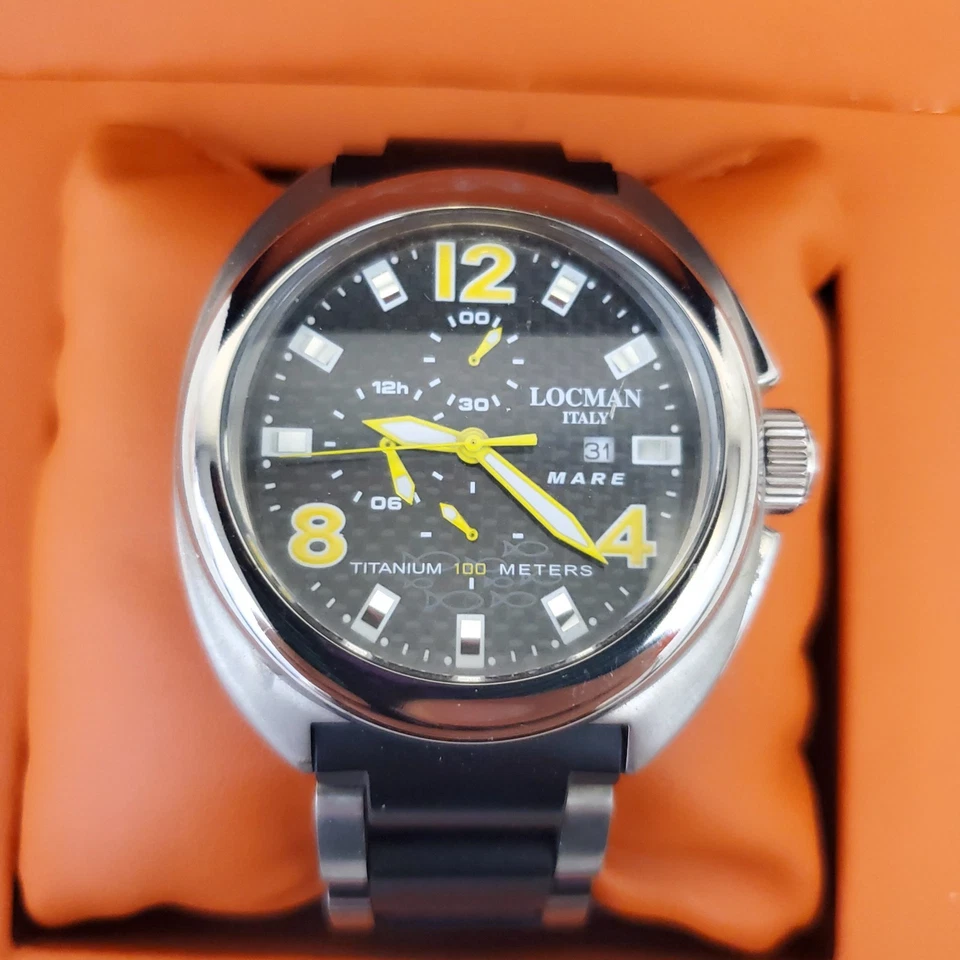 Reloj Hombre LOCMAN Mare Titanio 100m 013000CBNYL5BRK Foto 1 de 4