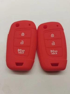 2*Key cover For 2021 2022 2023 2024 HYUNDAI KONA TUCSON VENUE SANTA FE PALISADE - Image 1 of 4