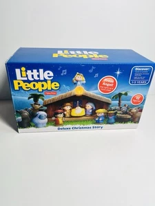 Fisher-Price Little People Deluxe Christmas Story Nativity Set Complete w/ Box - Picture 1 of 8