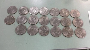 rotolo di 20 monete da un dollaro 1971 D Eisenhower non circolate (503) - Foto 1 di 2