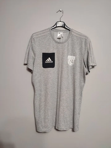 West Bromwich Albion Cotton Training Football Soccer Jersey Shirt Adidas L Cover