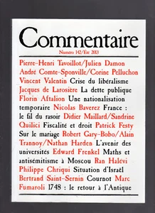 COMMENTAIRE REVUE N°142 été 2013 Voir sommaire - Picture 1 of 3