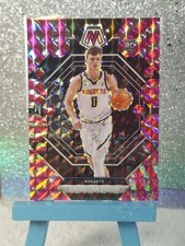SSP /20 2022-23 Panini Mosaic Christian Braun #240 Pink Swirl Prizm RC RARE!  💎