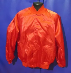 AVON XLarge Satin ROT Jacke Vintage Westark - Bild 1 von 5