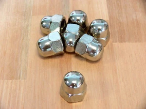 Tuercas de sombrero M3, 4, 5, 6, 8 acero inoxidable, forma alta, DIN 1587, tuerca de sombrero - Imagen 1 de 1