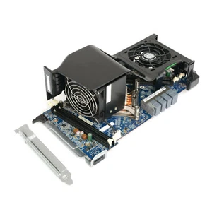 HP Z620 Workstation 2nd CPU Riser Board + Kühlkörper Lüfter Assembly 689471-001 - Afbeelding 1 van 4