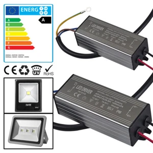 LED Driver 10W 20W 30W 50W 70W 100W Power Supply Transformer Waterproof IP65 - Picture 1 of 15