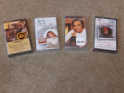 4 New Christmas Cassette Tapes Neil Diamond, Kathie Lee Gifford, Canada Brass ++ - Image 1 of 4