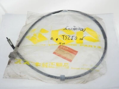 TS185 TS250 TS400 Cable de tacómetro Suzuki 34940-30030 NUEVO GENUINO JAPÓN Foto 1 de 4