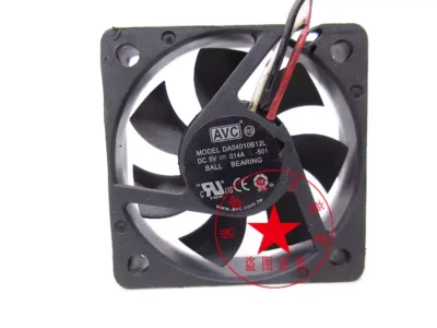 1PC AVC DA04010B12L 4010 5V 0.14A 4CM Large Air Volume Silent Double Ball Coolin - Image 1 of 4