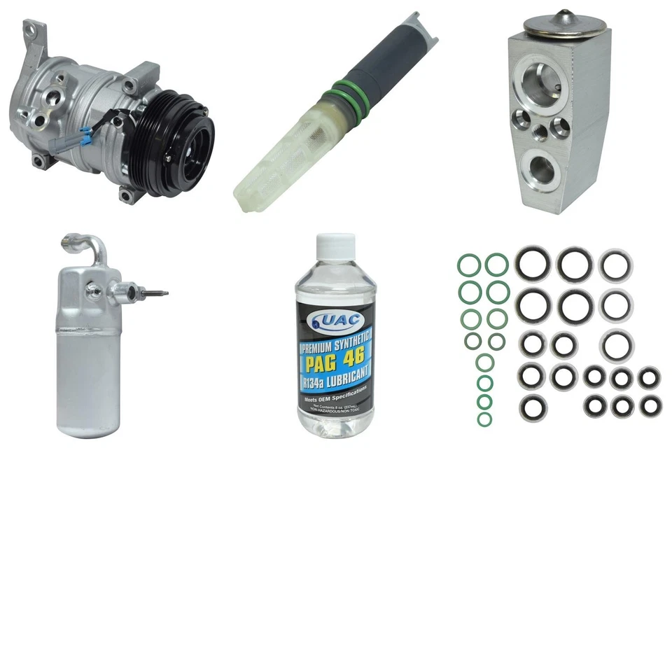 Kit de compresor de aire acondicionado UAC para Cadillac Escalade ESV 2010-2014 Foto 1 de 1