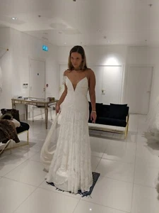 Boho Brautkleid RUE DE SEINE " REID " nagelneu nie getragen oder ausprobiert REDUZIERT - Bild 1 von 24