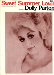 1979 Sheet Music ~ SWEET SUMMER LOVIN’ ~ Dolly Parton ~ NEW Vintage! - Picture 1 of 1