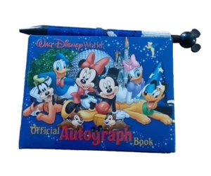 WALT DISNEY WORLD Official Autograph Book W/Pen Epcot Mickey Disney Parks (READ) - Picture 1 of 9