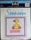Dmc Quack Duck Beginner Counted Cross Stitch Kit 583002 22 X 20 Cm Simple Used