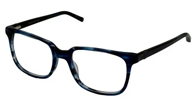 Jones New York Mens Rectangle Mens Navy  Plastic Eyewear Frame,  J524  56mm - Image 1 of 4
