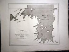 GRAF & SORET c1834 Map Gulf Boothia Nunavut Canada Arctic Captain Ross 