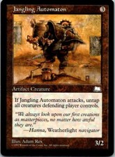 Jangling Automaton Magic The Gathering Weatherlight Card Light Play X1