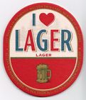 2003 Molson Canadian I Love Lager Beer Coaster-Canada-OV15