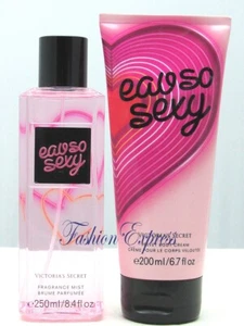 VICTORIA'S SECRET EAU SO SEXY BODY MIST SPRAY & BODY CREAM SET - Picture 1 of 1