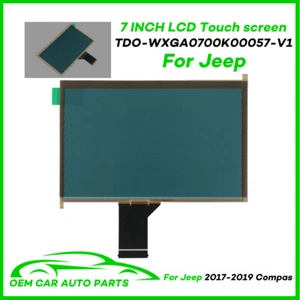7" Radio Navegación Reemplazo Pantalla LCD CristalTouch para Jeep Brújula 2017-2020 - Imagen 1 de 9