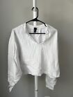 Wild Fable Cropped White Sweater Women’s L