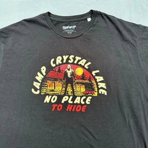 Friday the 13th Camp Crystal Lake No Place to Hide Men's T-Shirt 5XL - Picture 1 of 5