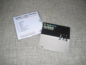 QUEEN - THE COSMOS ROCKS + C-LEBRITY - 2xCD ADVANCE PROMO SET  BRIAN MAY  ROGERS - Zdjęcie 1 z 1
