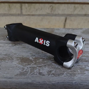 Cinelli Axis Threadless Stem Long 140mm 10° 26mm 1 1/8" Black Red Logo Take-off - Picture 1 of 5