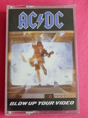 AC/DC BLOW UP YOUR VIDEO CASSETTE TAPE - ATLANTIC RECoRD Corp 1988 - Image 1 of 3