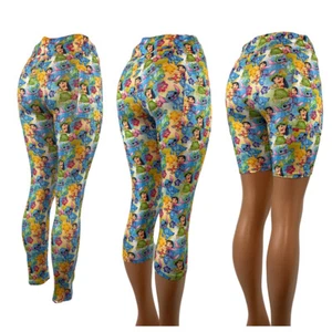 Lilo & Stitch Doing the HULA Dance Leggings Capris or Shorts with POCKETS - Picture 1 of 20