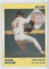 1990 Star Bret Saberhagen/Mark Davis Mark Davis All-Star Stats #9