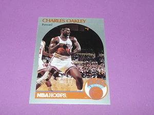 207 CHARLES OAKLEY NEW YORK KNICKS 1990 NBA HOOPS BASKETBALL CARD - Imagen 1 de 2