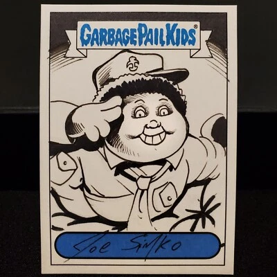 Garbage Pail Kids Sketch Card - JOE SIMKO - 2013 Brand New Series 3  - Image 1 of 4