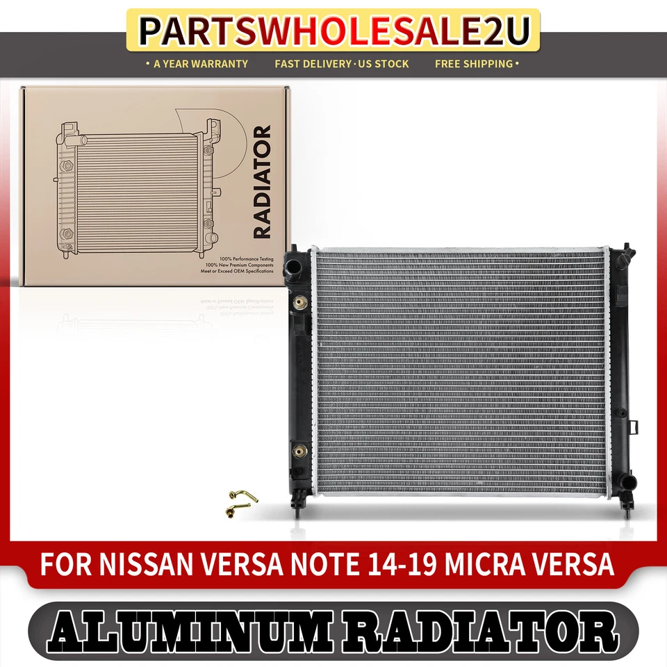 自动变频器 散热器带Trans。 油冷却器适用于日产 Micra Versa versa Note — 第 1/4 张图片