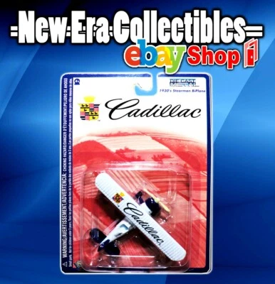 Stearman Cadillac 1930's Stearman BiPlane Diecast Metal Gearbox Toys 2005 - Image 1 of 4