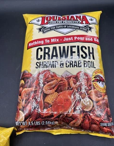 Louisiana Borsa 4,5 libbre per aragoste, granchi e gamberetti - Foto 1 di 4