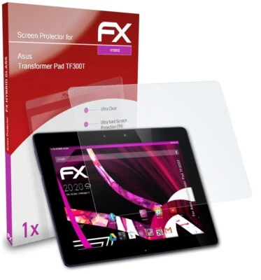 atFoliX Verre film protecteur pour Asus Transformer Pad TF300T 9H Hybride-Verre - Bild 1 von 4