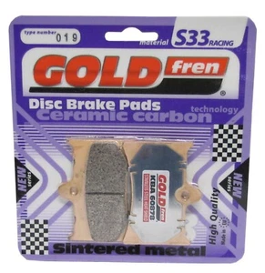 Goldfren S33 Bremsbeläge vorne für Aprilia RS 125 (5 Bolzen hinten Scheibe/2T) 1999-2005 - Bild 1 von 2