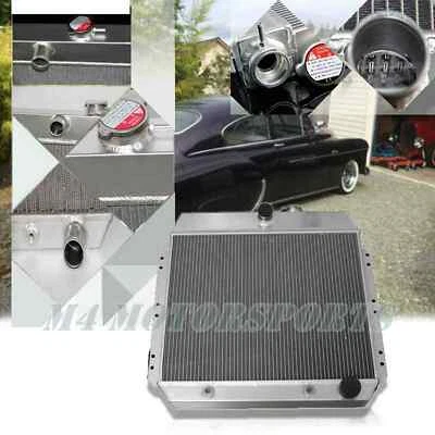 3 ROW Radiator Fits 1949-1954 Chevrolet Bel Air/Fleetline/Styleline 3.5/3.8L V8 - Image 1 of 4