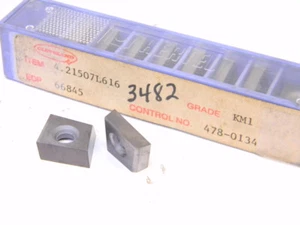NUEVO EXCEDENTE 10 PIEZAS. INSERTOS DE CARBURO HERTEL 4.21507L616 GRADO: KM1 - Imagen 1 de 1