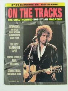 SELTENES ALTES VINTAGE ORIGINAL ~ BOB DYLAN ~ ON THE TRACKS ~ MUSIKMAGAZIN AUSGABE #1 - Bild 1 von 12