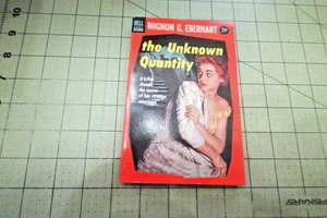 THE UNKNOWN QUANTITY BY MIGNON G. EBERHART DELL PULP ERA MYSTERY CLASSIC PB GGA - Picture 1 of 3