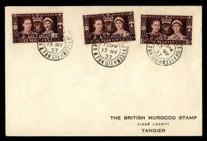 Mayfairstamps Marocco 1937 Tangeri Re e Regina Copertina aau_79853 - Foto 1 di 2