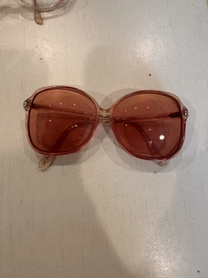 Gafas de melocotón grandes vintage años 70 recetadas Foto 1 de 4