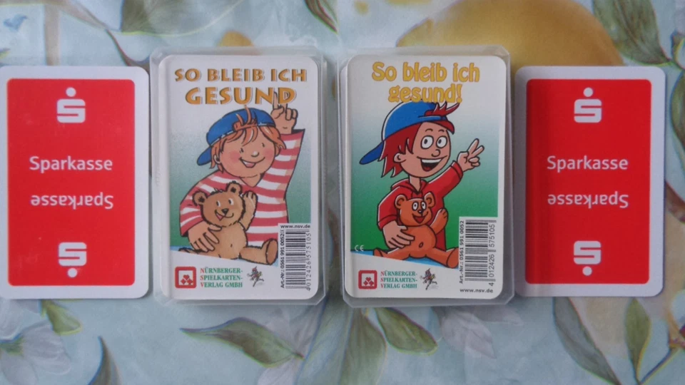 Quartett So bleib ich Gesund Deckblatt Variante - Bild 1 von 1