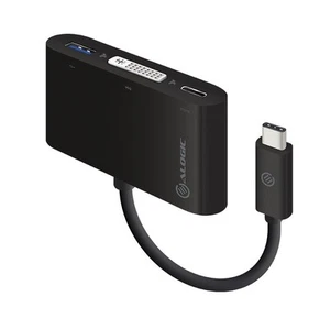 O-Alogic USB-C MultiPort Adapter to DVI/USB 3.0/USB-C with Power Delivery (60W) - Picture 1 of 1